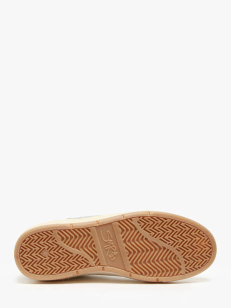Sneakers Danny Uit Leder Semerdjian Wit women DANNY657 ander zicht 5